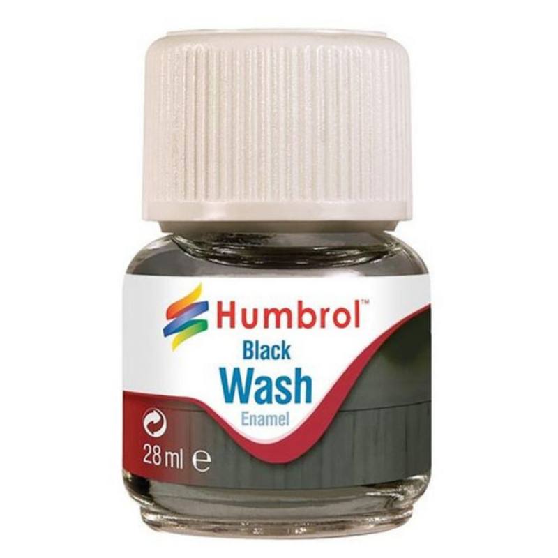 Humbrol Black Enamel Wash (28ml)