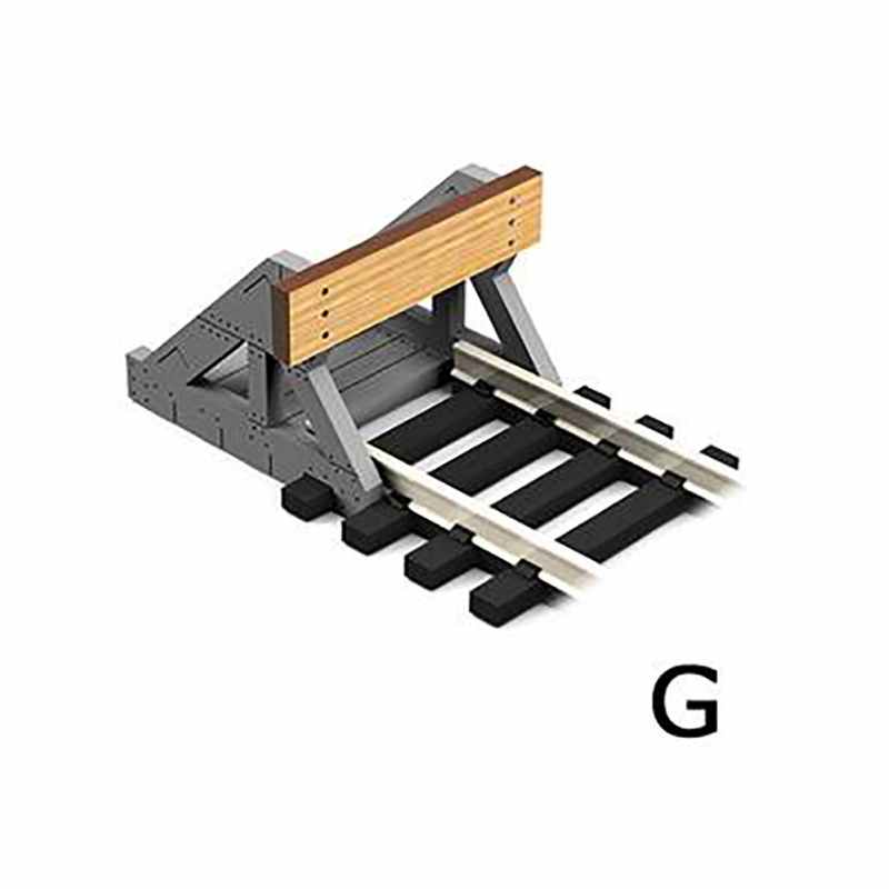 Buffer Stop with Wooden Impact Plate (Pair)