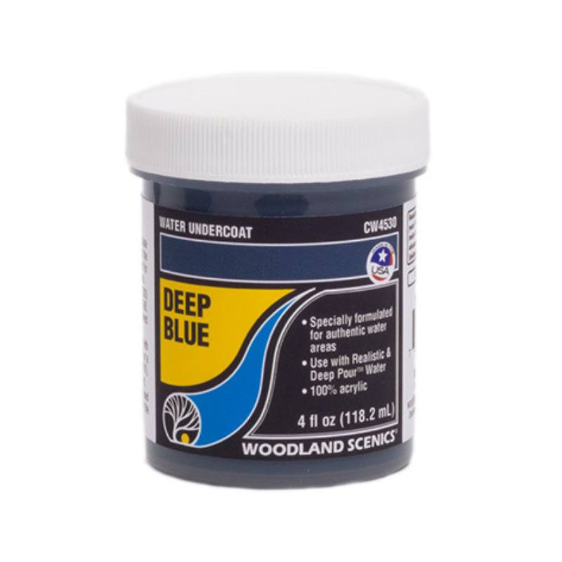 Woodland Scenics Deep Blue Water Undercoat