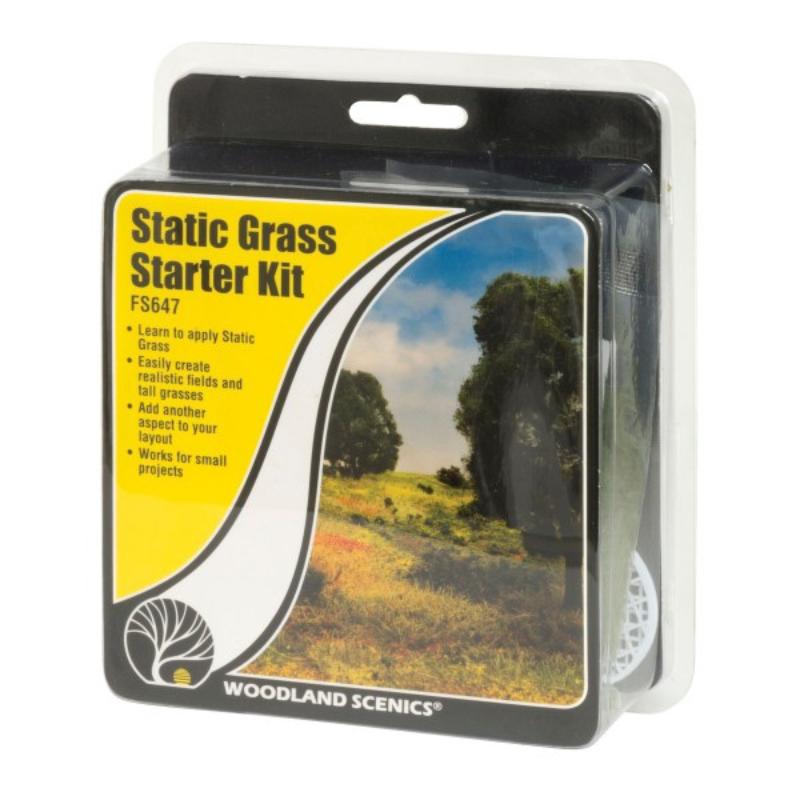 Woodland Scenics Static Grass Starter Kit