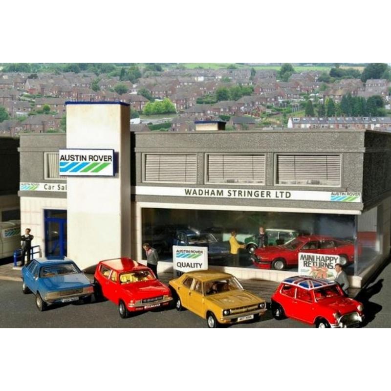 OO Gauge Gaugemaster Fordhampton Car Showroom