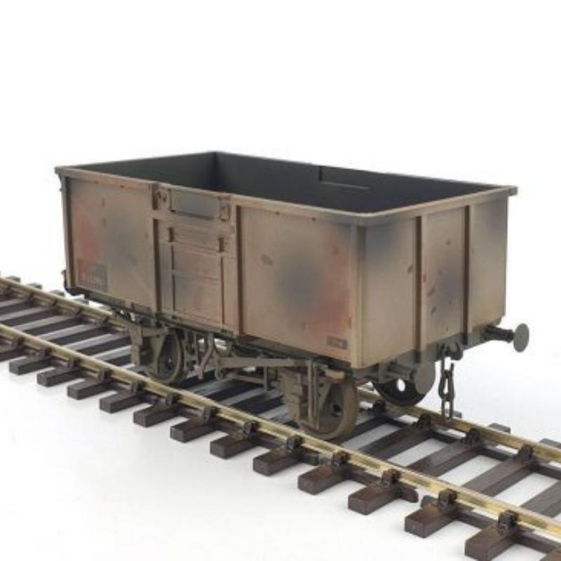 Gaugemaster O Gauge 16t Mineral Wagon BR Bauxite 68922 Weathered