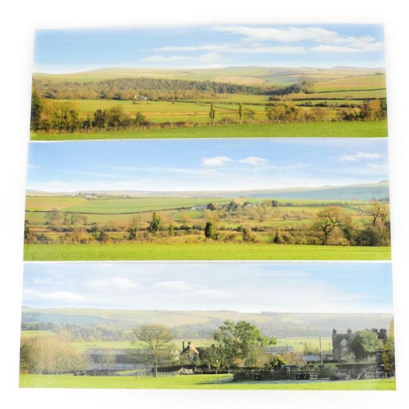 Countryside Small Photo Back Scene (1372 x 152 mm)