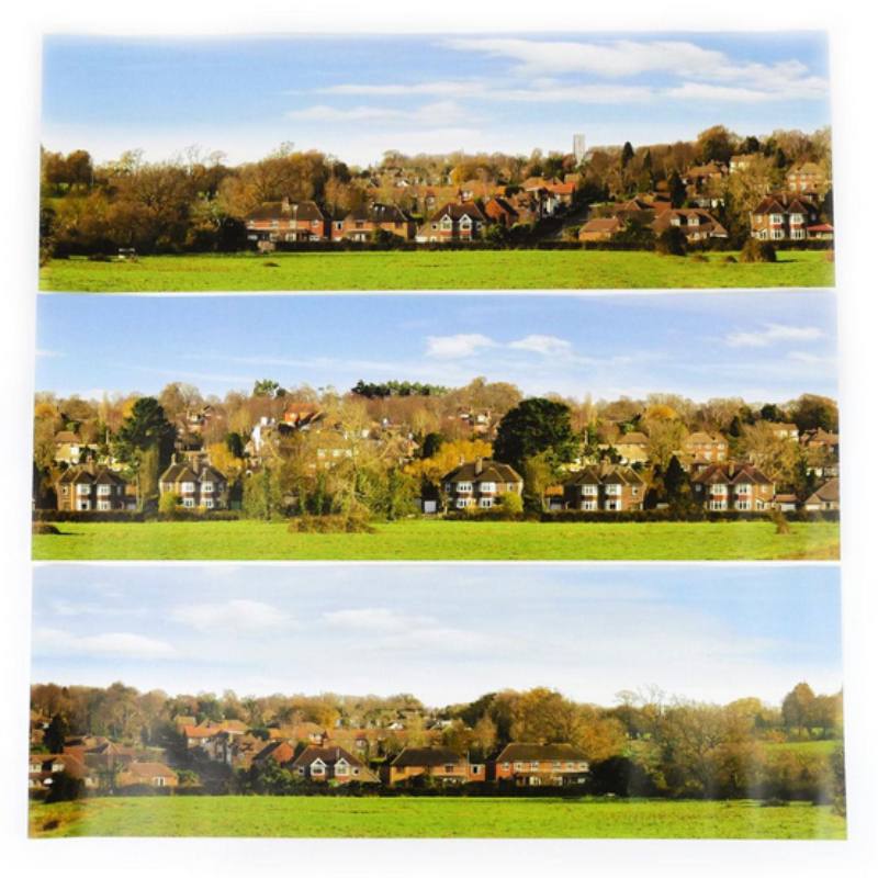 Village Small Photo Back Scene (1372 x 152 mm)