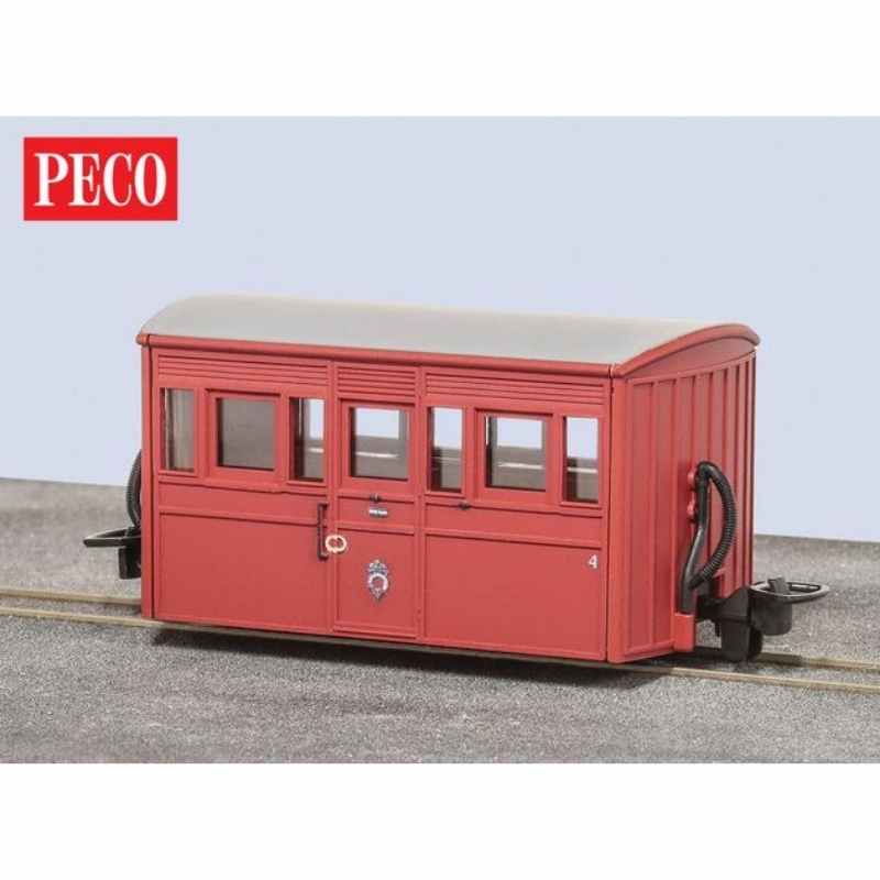 PECO 00-9 Gauge Bug Box Coach 1970s/80s Livery, No. 3