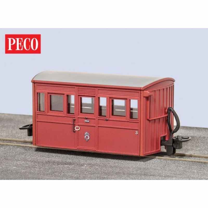 PECO 00-9 Gauge Bug Box Coach 1970s/80s Livery, No. 4