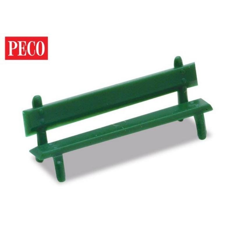 PECO OO Platform Seats, Green