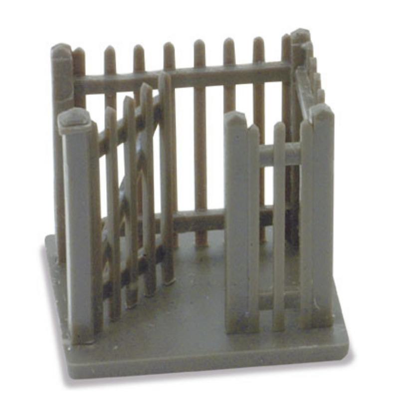 N gauge Field Gates, 3 Stiles and 1 Wicket Gate