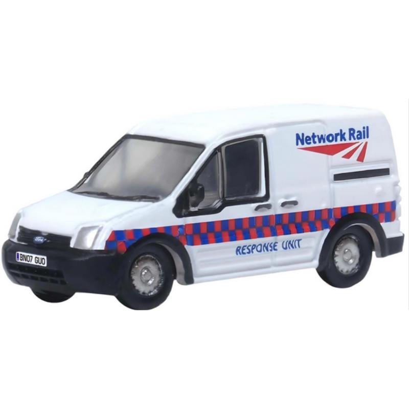 N Gauge Oxford Diecast Ford Transit Connect Network Rail