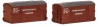 PECO N Gauge BR Furniture removals  (pack of 2) Containers Accessories