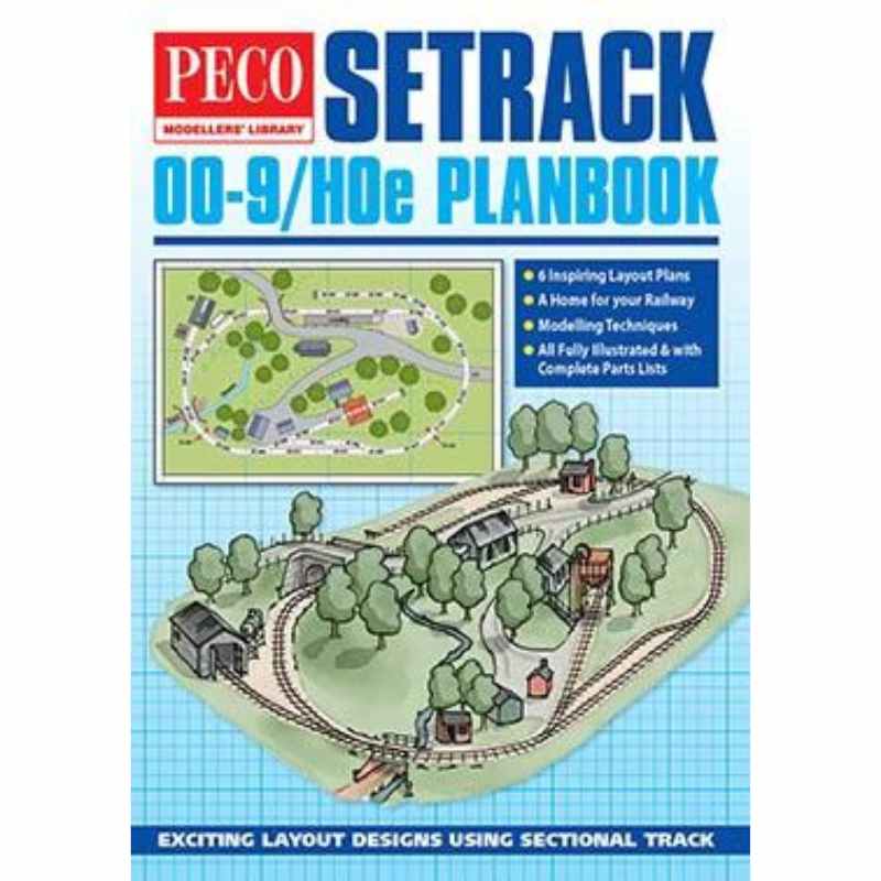 PECO OO-9/HOe Gauge Setrack Planbook