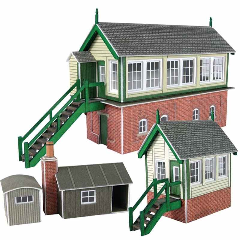 Metcalfe N Scale Signal Box Set