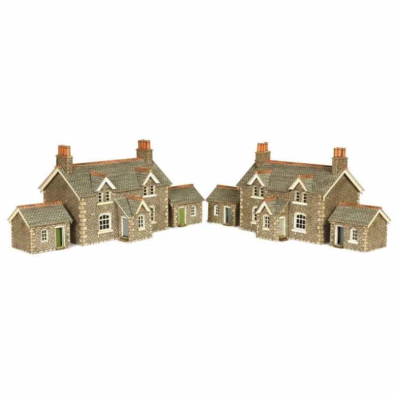 Metcalfe N Scale Workers Cottages