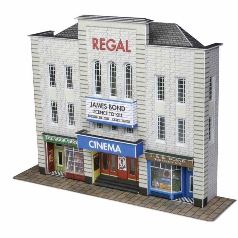 Metcalfe N Scale Low Relief Cinema