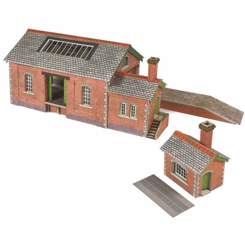 Metcalfe N Scale Country Goods Shed
