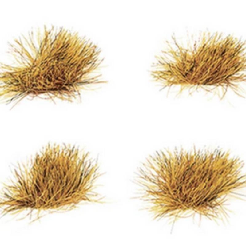 PECO 6mm Self-adhesive Wild Meadow Grass Tufts (100)