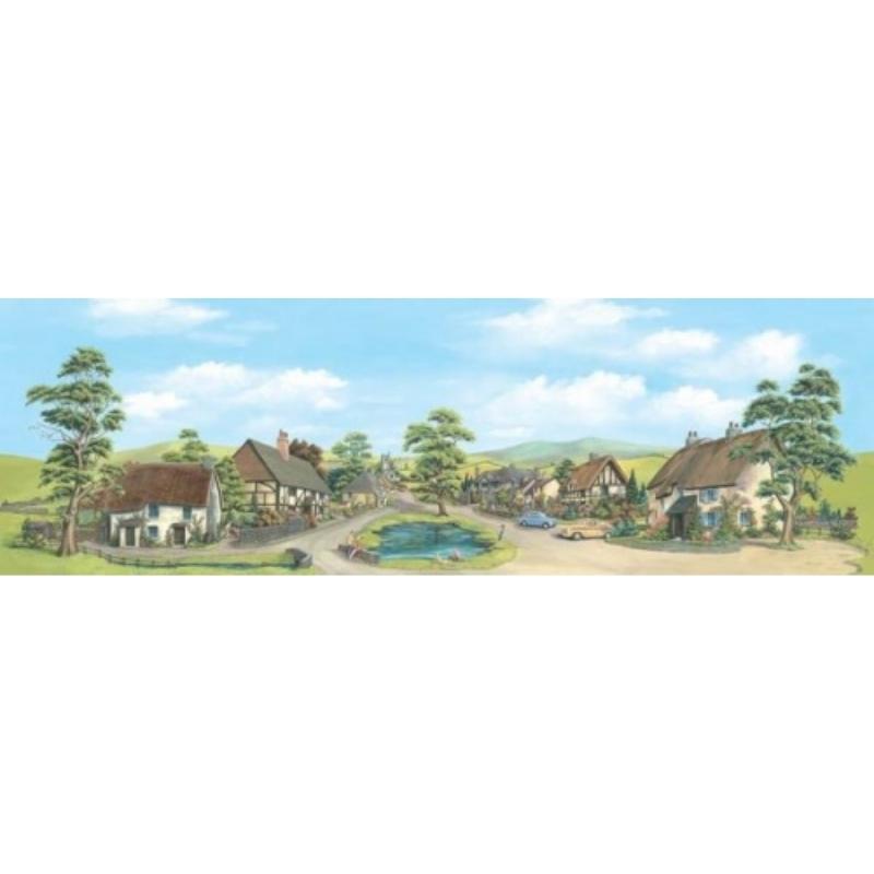 PECO Large Scale Village Backscene