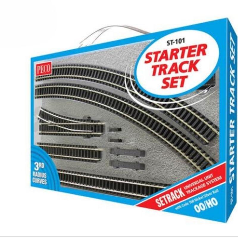 PECO Setrack OO/HO Gauge Starter Track Set, 3rd Radius