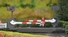 Train Tech LC10P Level Crossing Barrier Set with Light & Sound (OO Gauge) Pair
