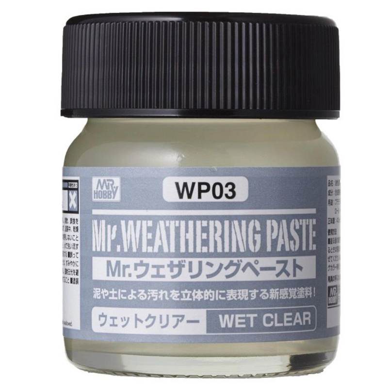 Mr Hobby Weathering Paste Mud Clear - 40ml