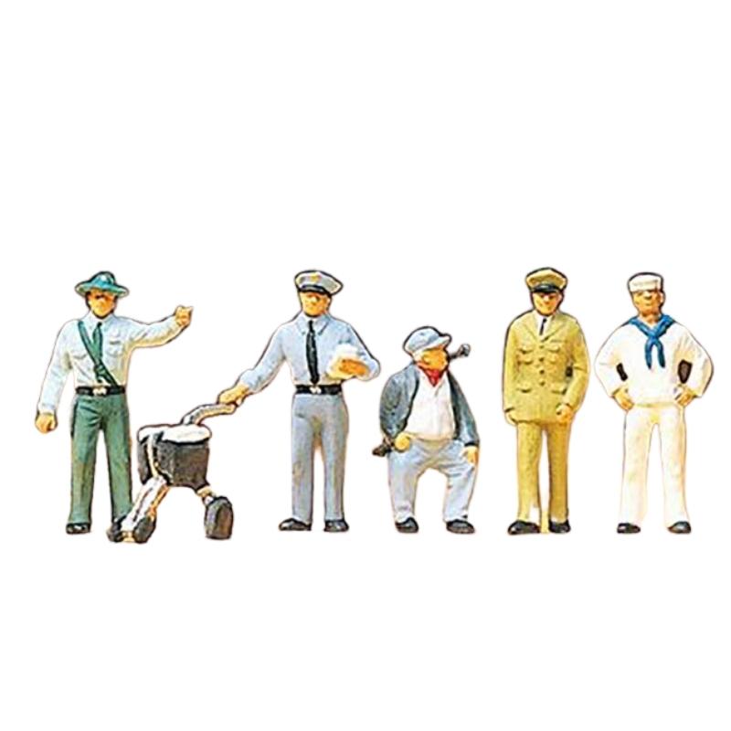 Preiser OO/HO Different Professions (5) Exclusive Figure Set