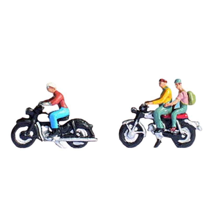 OO Gauge Noch 15904 Motorcyclists (2) Figure Set