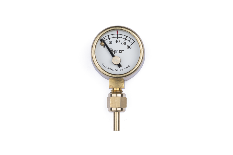 Steam pressure gauge Working Miniature steam gauge 16mm diameter