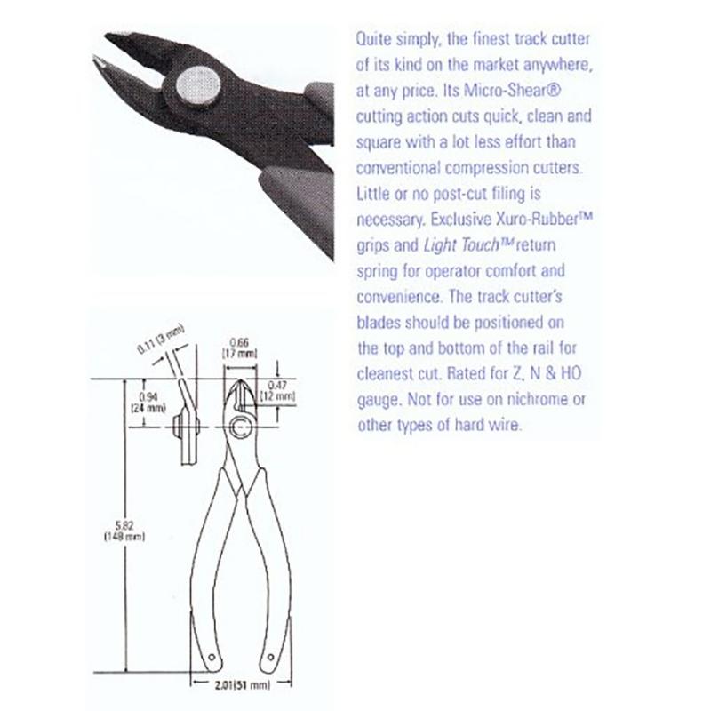 Xuron 2175B Track Cutter - Not To Be Used For Hard Wire Or Similar