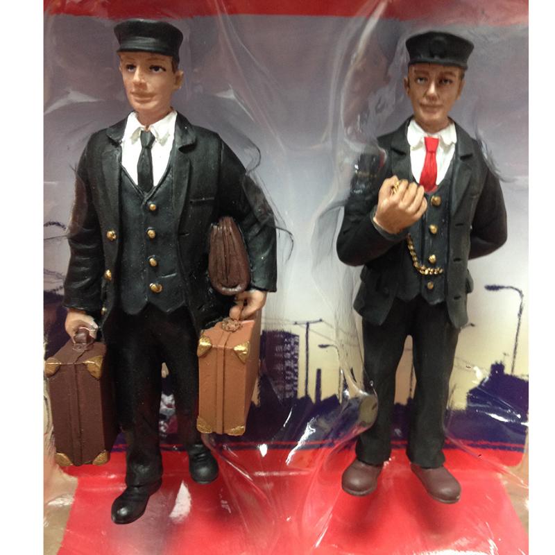 G Scale Station Master and porter
