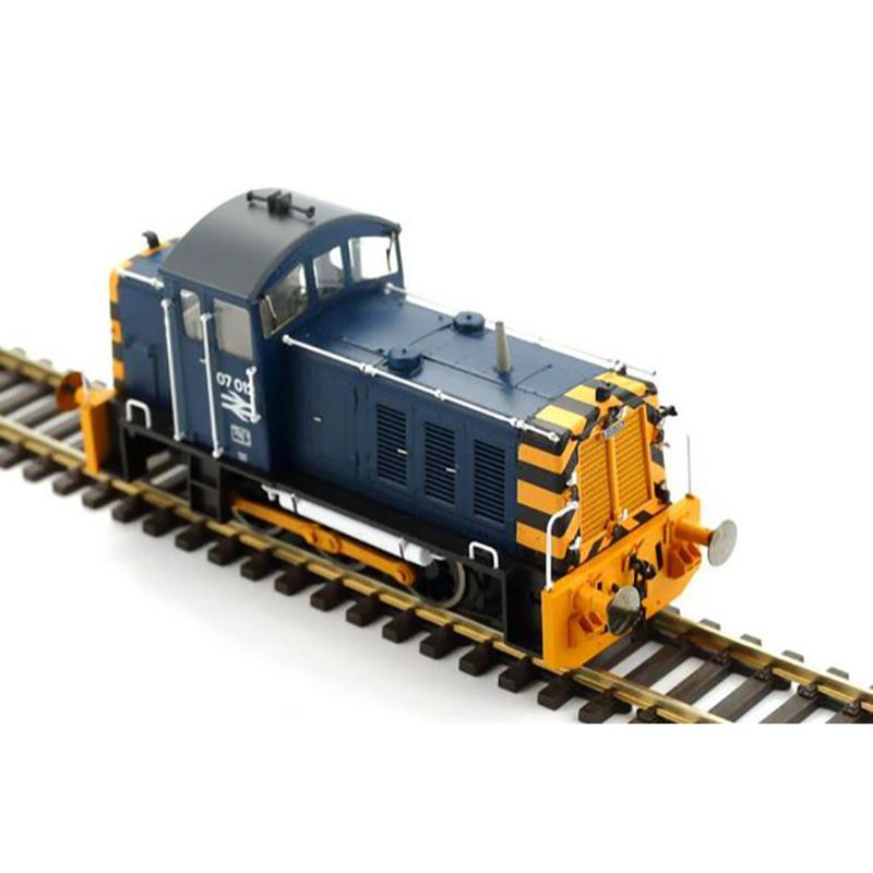 Heljan OO Gauge Class 07 012 BR Blue w/Wasp Stripes