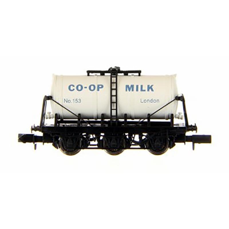 Dapol N Gauge 6 Wheel Milk Tank Co-op London