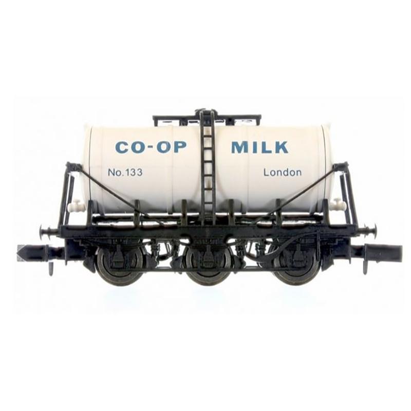 Dapol N Gauge 6 Wheel Milk Tank Co-op London 133