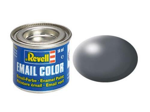 Revell Enamel Paint 'Email' (14ml) Solid Silk Matt Dark Grey