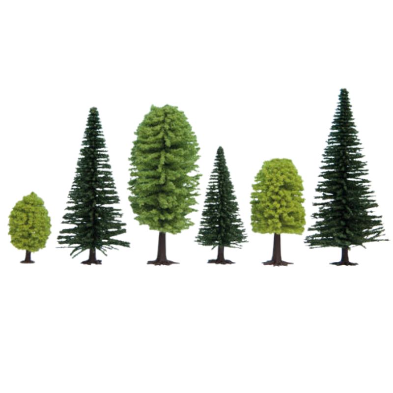Noch Mixed Forest (25) Hobby Trees 3.5-9cm
