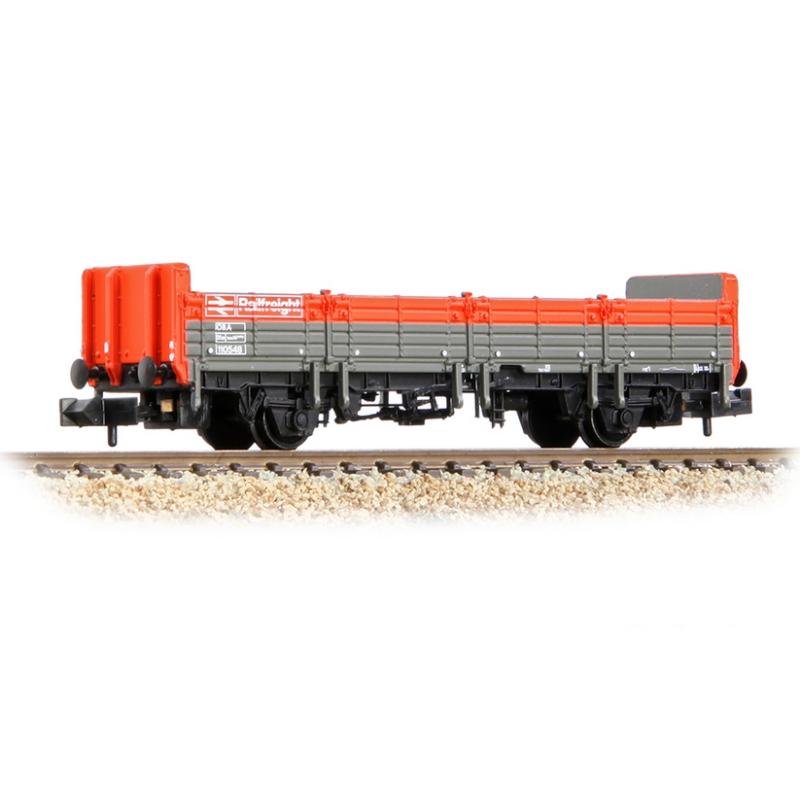 Graham Farish N Gauge BR OBA Open Wagon Low Ends BR Railfreight Red & Grey  No. 110548