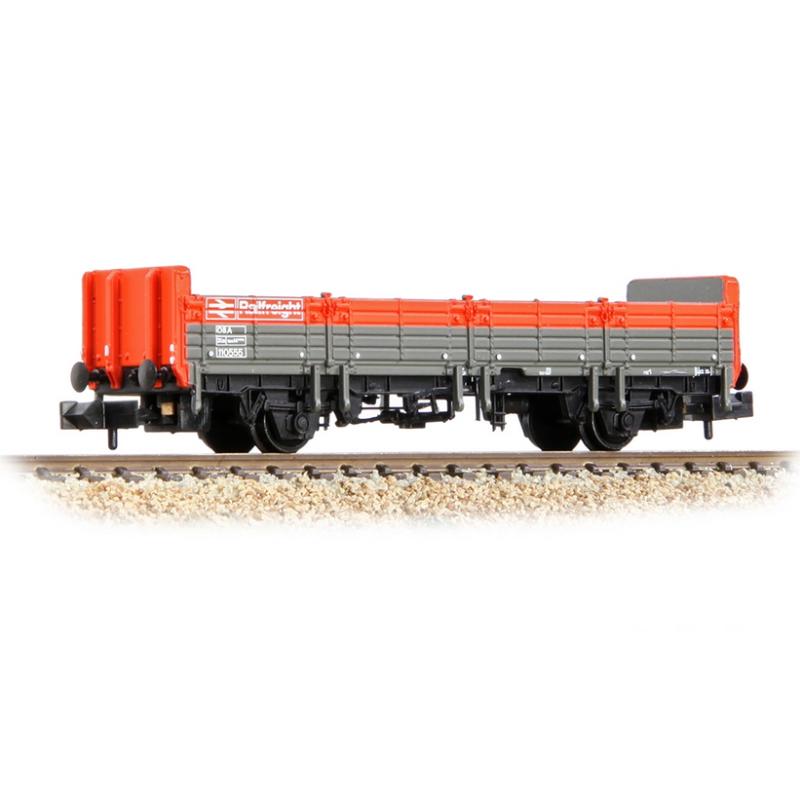 Graham Farish N Gauge BR OBA Open Wagon Low Ends BR Railfreight Red & Grey