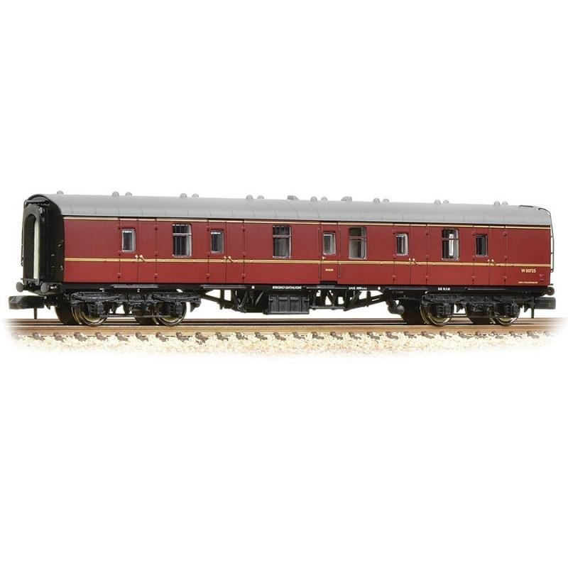 Graham Farish N Gauge BR Mk1 BG Full Brake Maroon