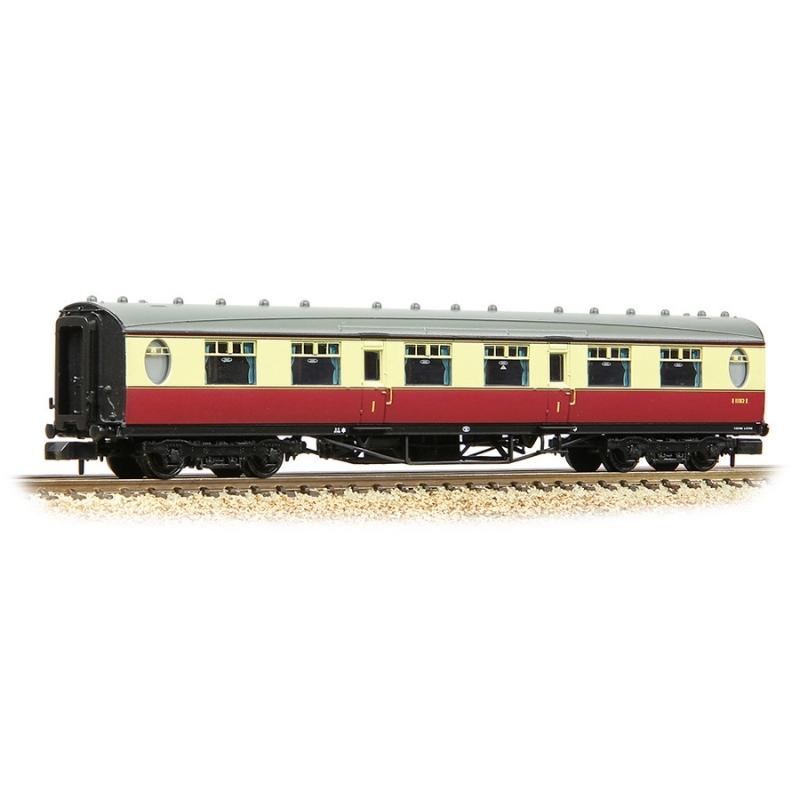 Graham Farish N Guage LNER Thompson First Corridor BR Crimson & Cream Running No. E11182E