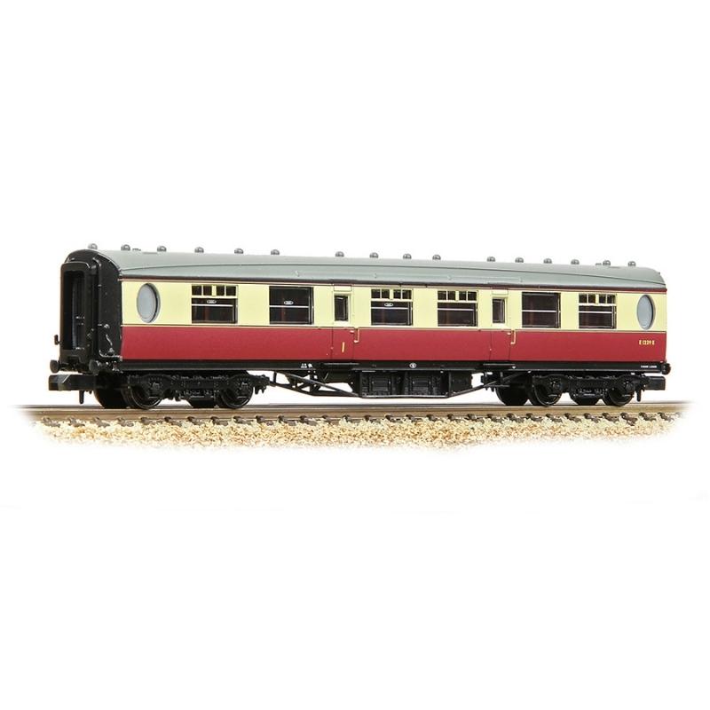 Graham Farish N Guage LNER Thompson Composite Corridor BR Crimson & CreamRunning No. E1239E