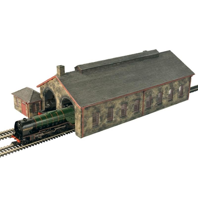 Bachmann OO Gauge Two Road Stone Engine Shed