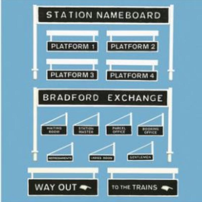 OO Gauge Station Nameboards and Platform Signs Dream Steam