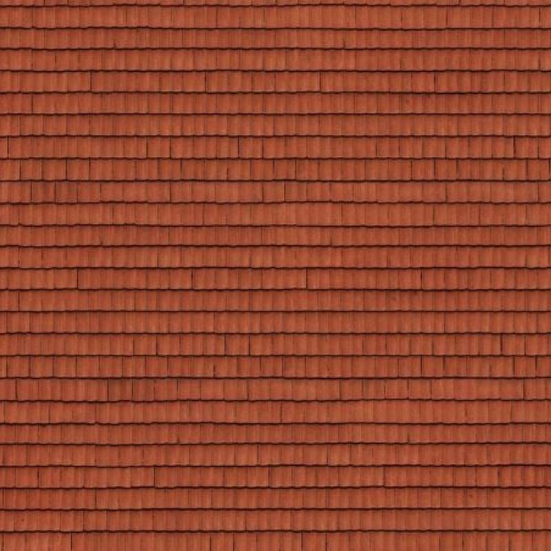 Noch OO Gauge Roof Tile 3D Cardboard Sheet 25 x 12.5 cm