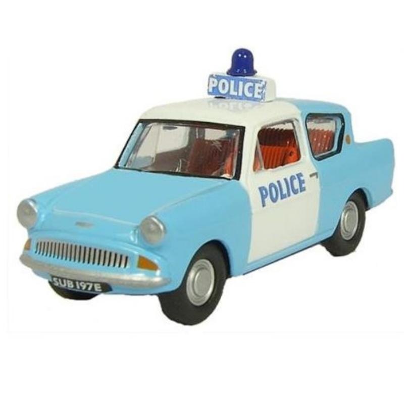 OO Gauge Oxford Diecast Ford Anglia Police Panda Car Dream Steam