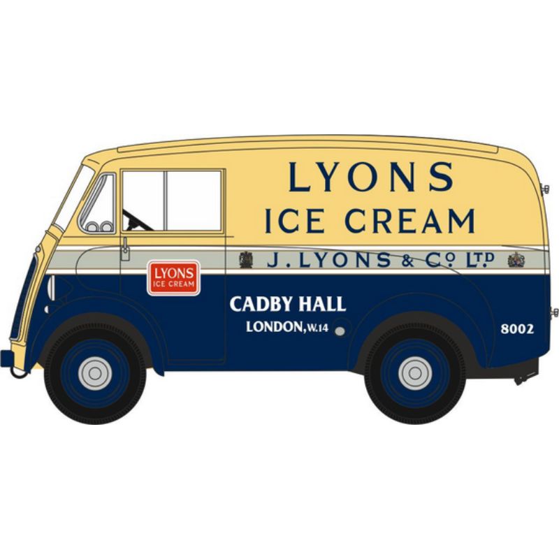 Morris J Type Van Lyons Ice Cream Morris J Type Van Lyons Ice Cream