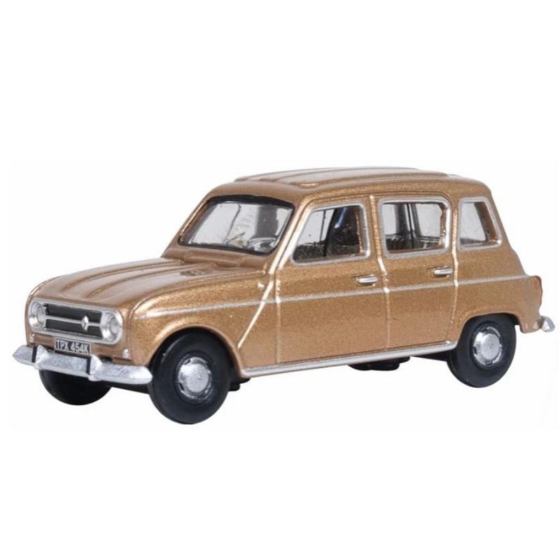 OO Gauge Oxford Diecast Marron Glace Renault 4