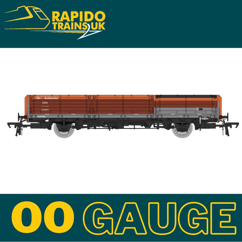 Rapido OO Gauge OAA No. 100088, Railfreight red/grey
