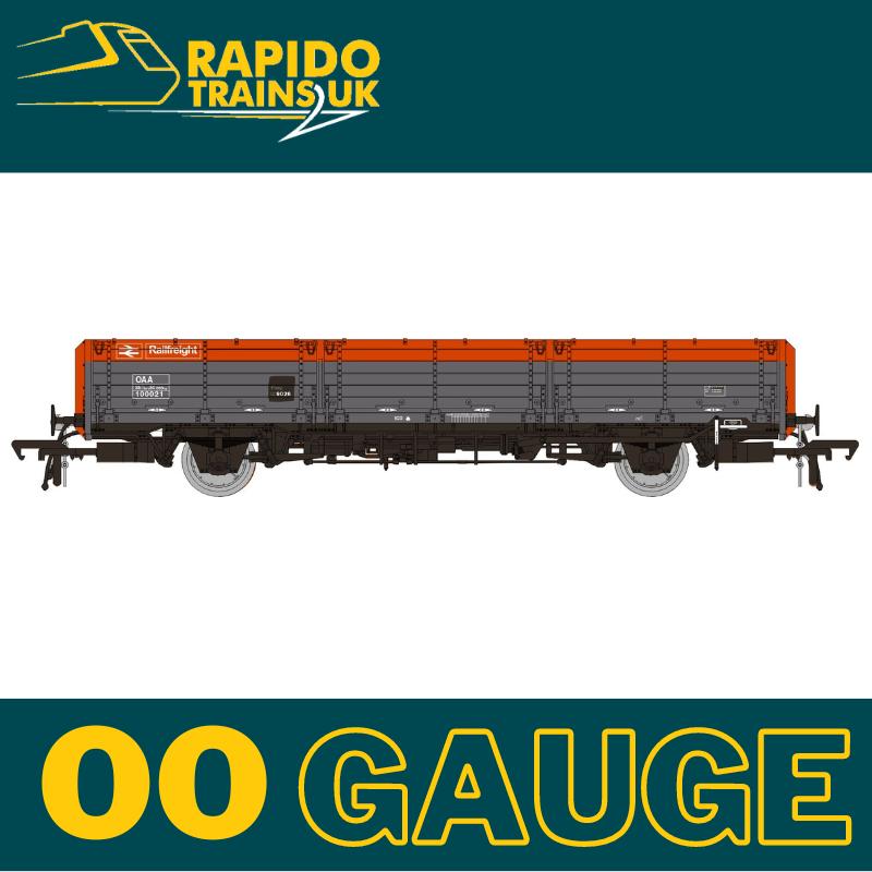 Rapido OO Gauge OAA No. 100021, Railfreight red/grey