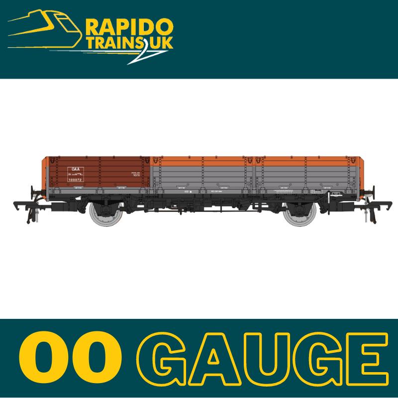 Rapido OO Gauge OAA No. 100072, Railfreight red/grey