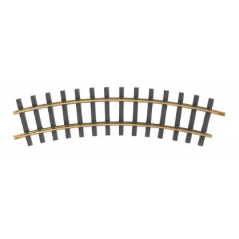 Bachmann G Scale Brass 4' Diameter Curved Track (12 pack)