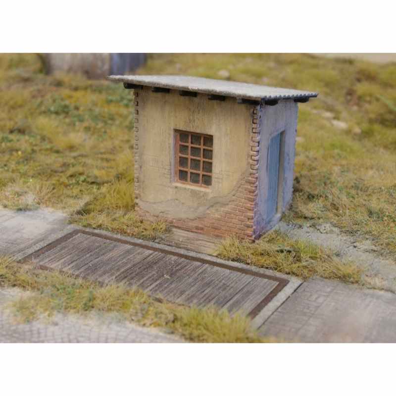 Model Scene Old weight station N (kit)